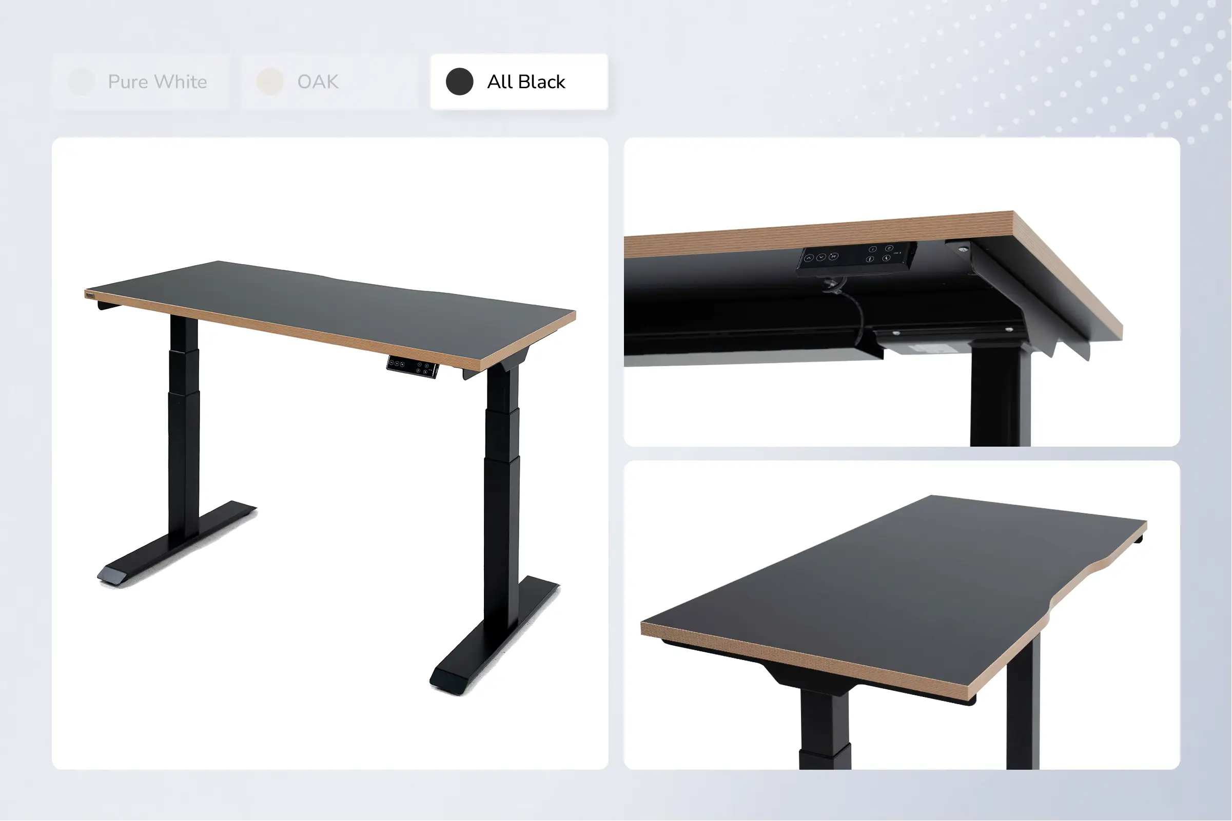 Bàn nâng hạ Epione SmartDesk Pro 2.0 All Black