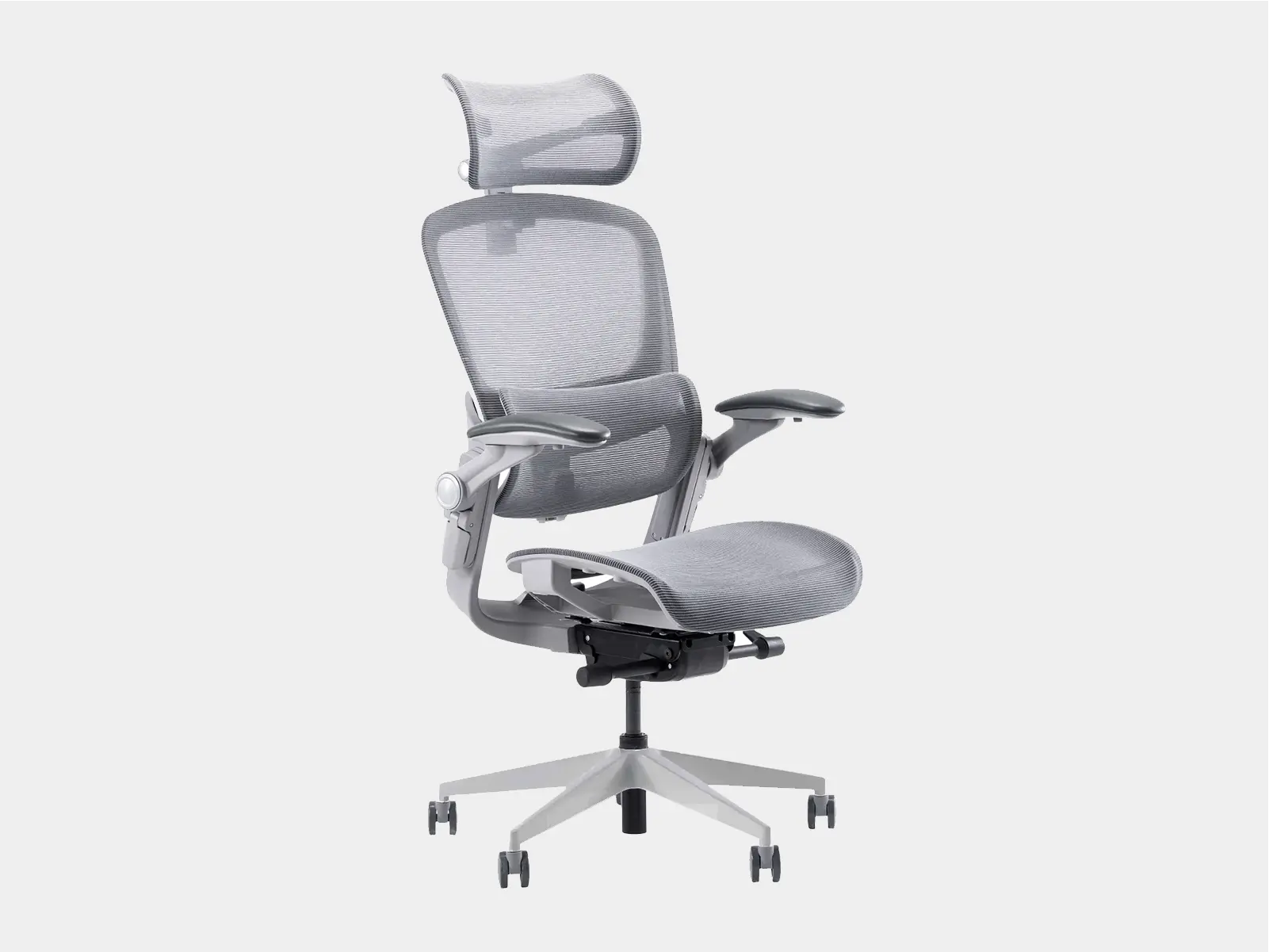 Ghế công thái học EasyChair 2.0 Cool Gray
