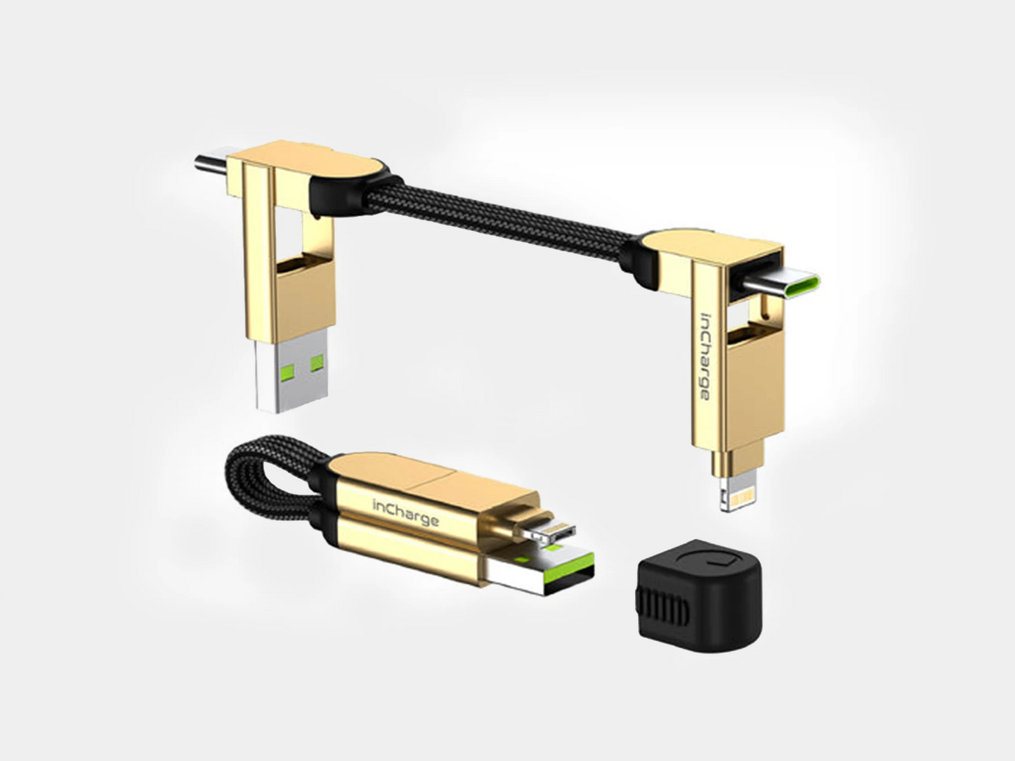 Cáp incharge X marble beige