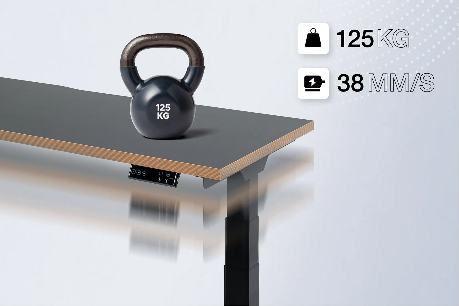 Động cơ Dual Motor trên bàn nâng hạ SmartDesk Pro 2.0