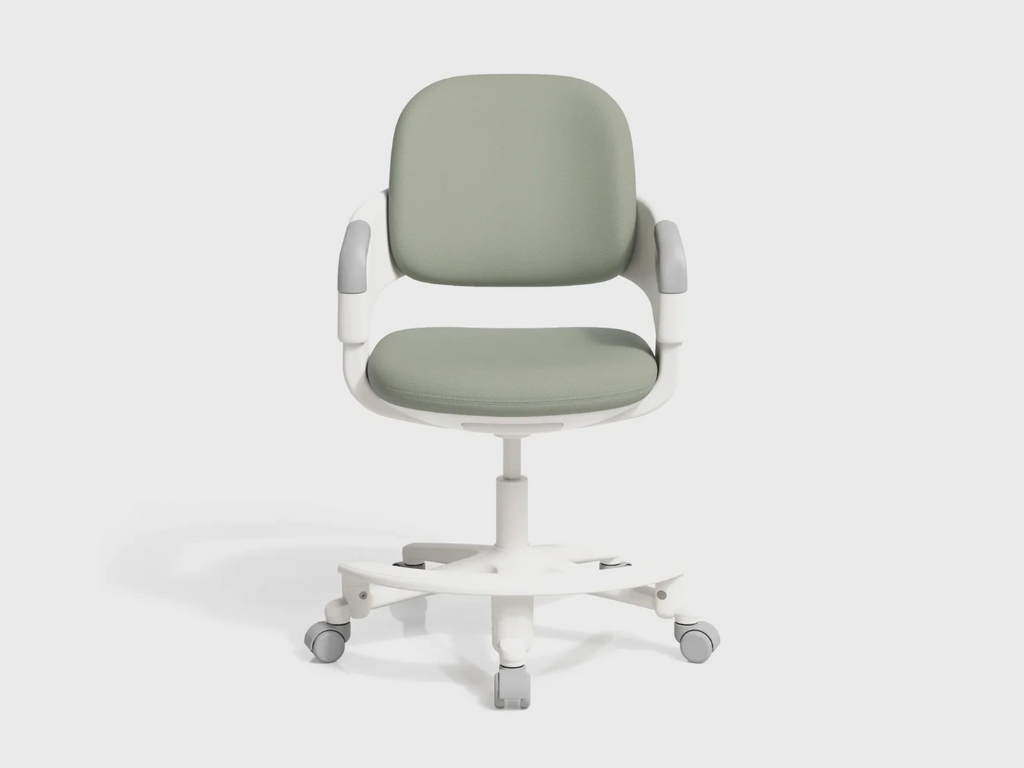 Ghế công thái học cho trẻ em Ringo Grayish Green