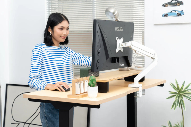 Ứng dụng nguyên tắc công thái học trong setup góc làm việc hiệu quả