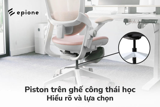 Piston trên ghế công thái học: Hiểu rõ và lựa chọn - Epione Viet Nam