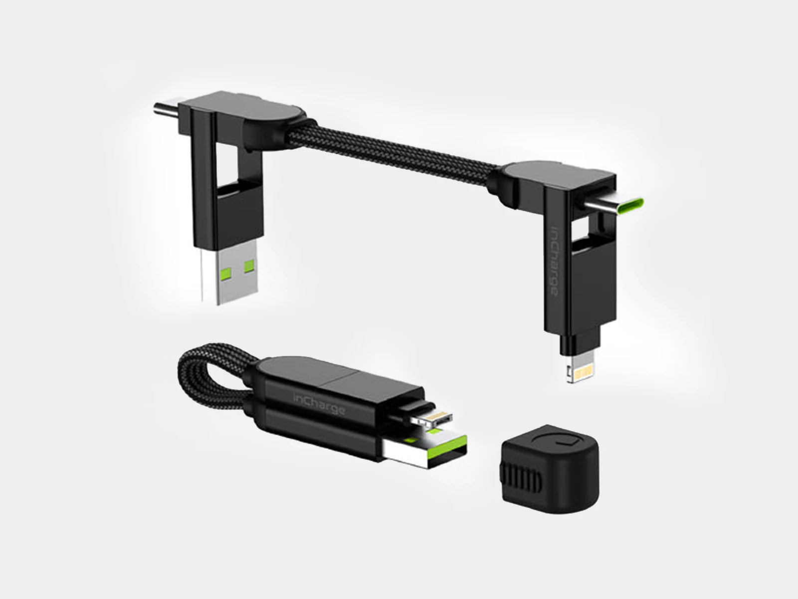 cáp incharge X lava black