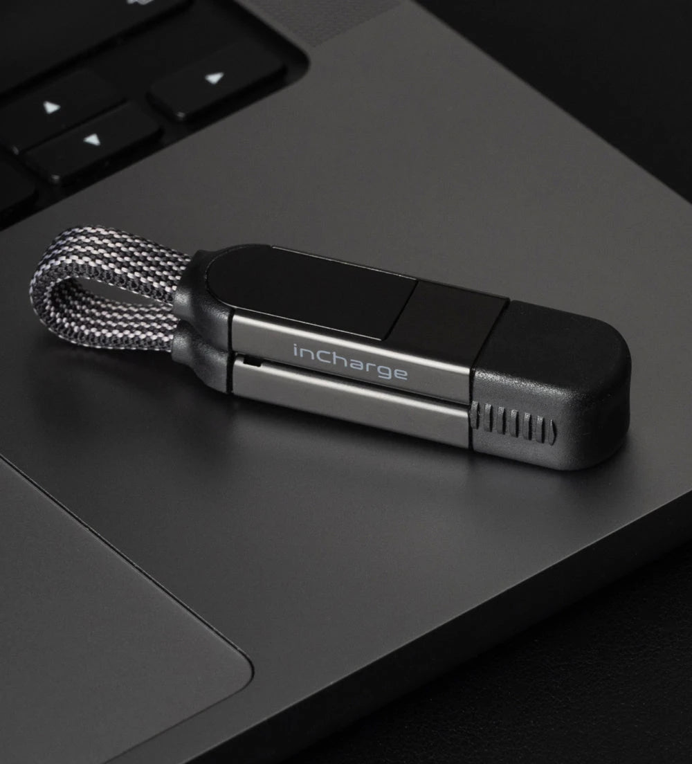 Nắp bảo vệ đầu sạc trên cáp Incharge X