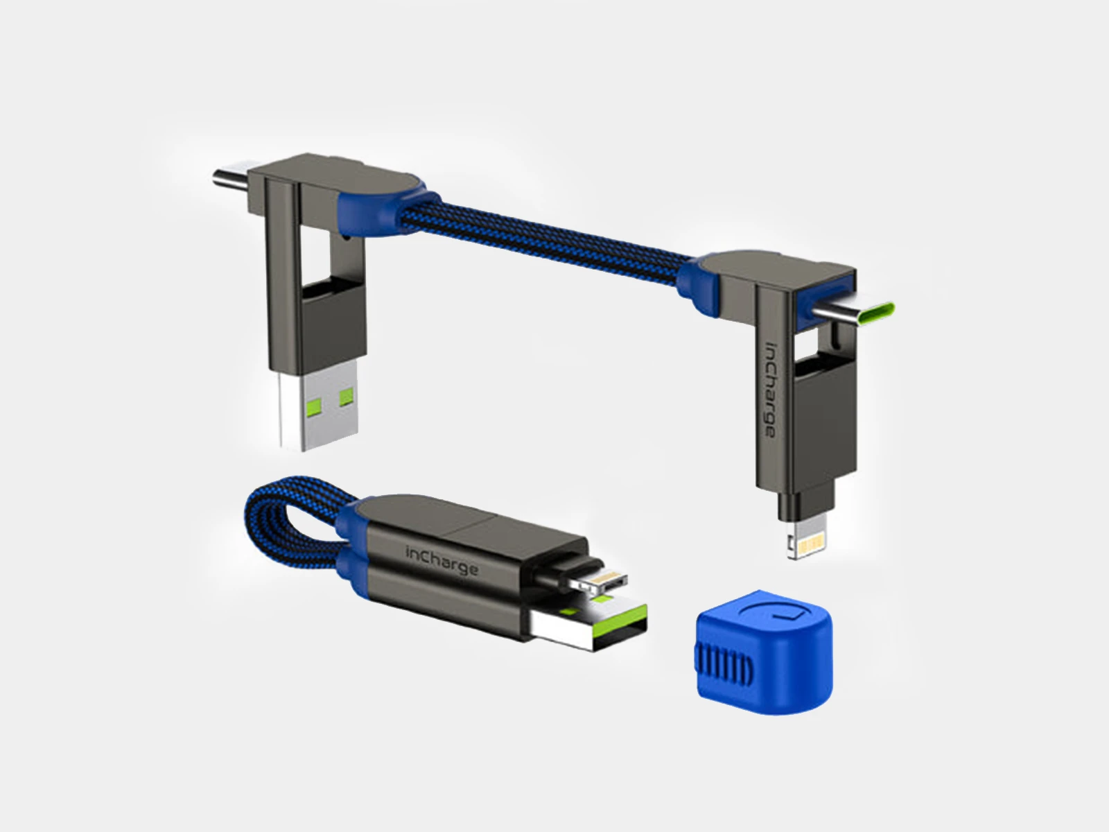 Cáp incharge X Sapphire Blue