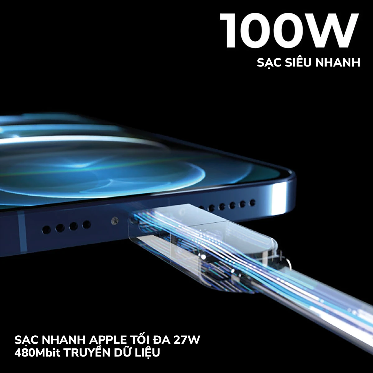sạc siêu nhanh đến 100W incharge XL