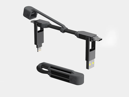 cáp incharge XS lanzarote gray