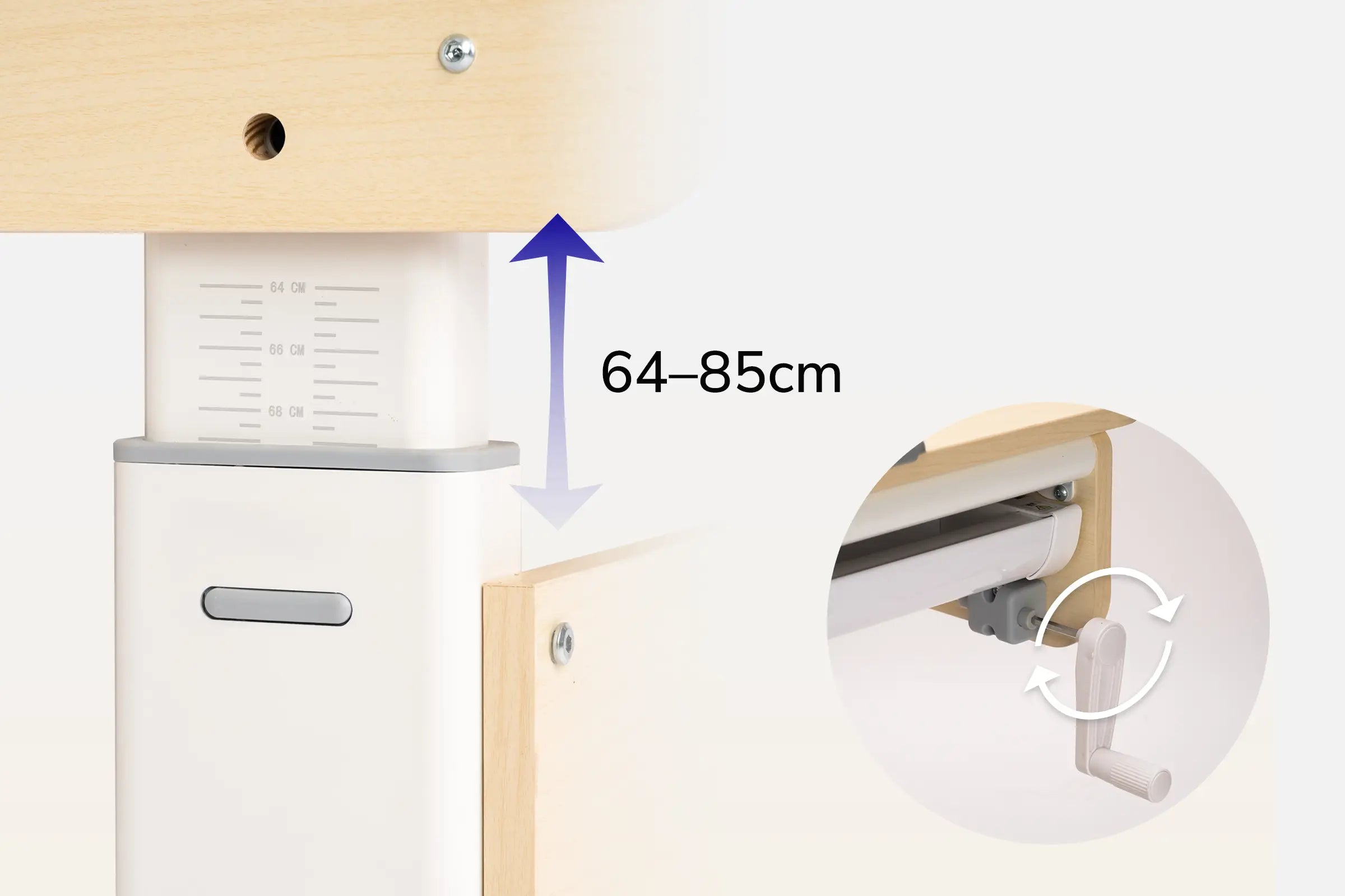 Khả năng thay đổi chiều cao linh hoạt