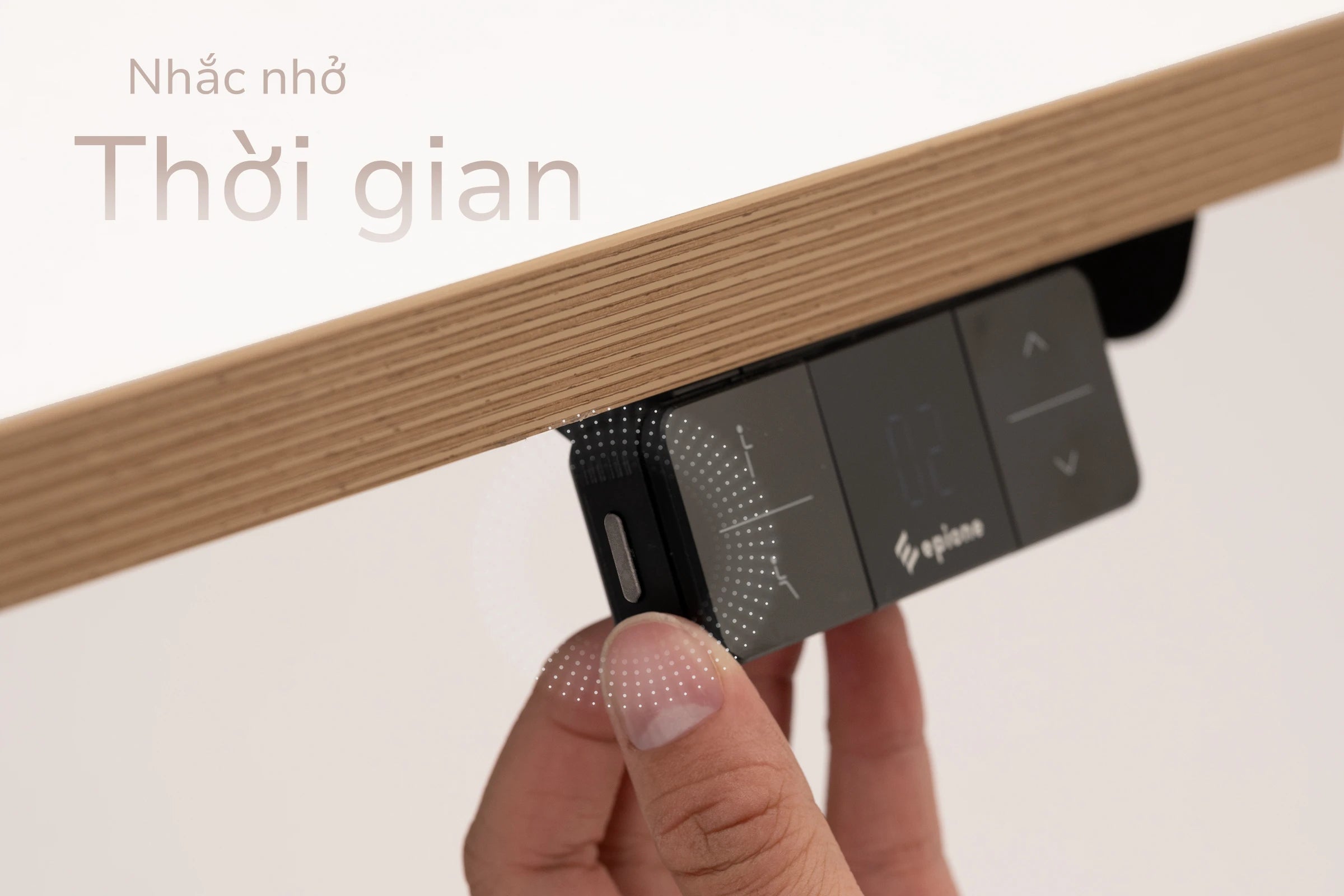 Tính năng nhắc nhở thời gian SmartDesk Pro 3.0