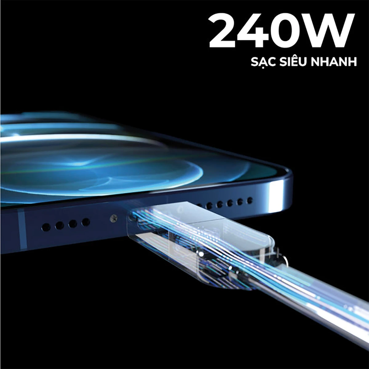 incharge XS hỗ trợ sạc siêu nhanh 240W
