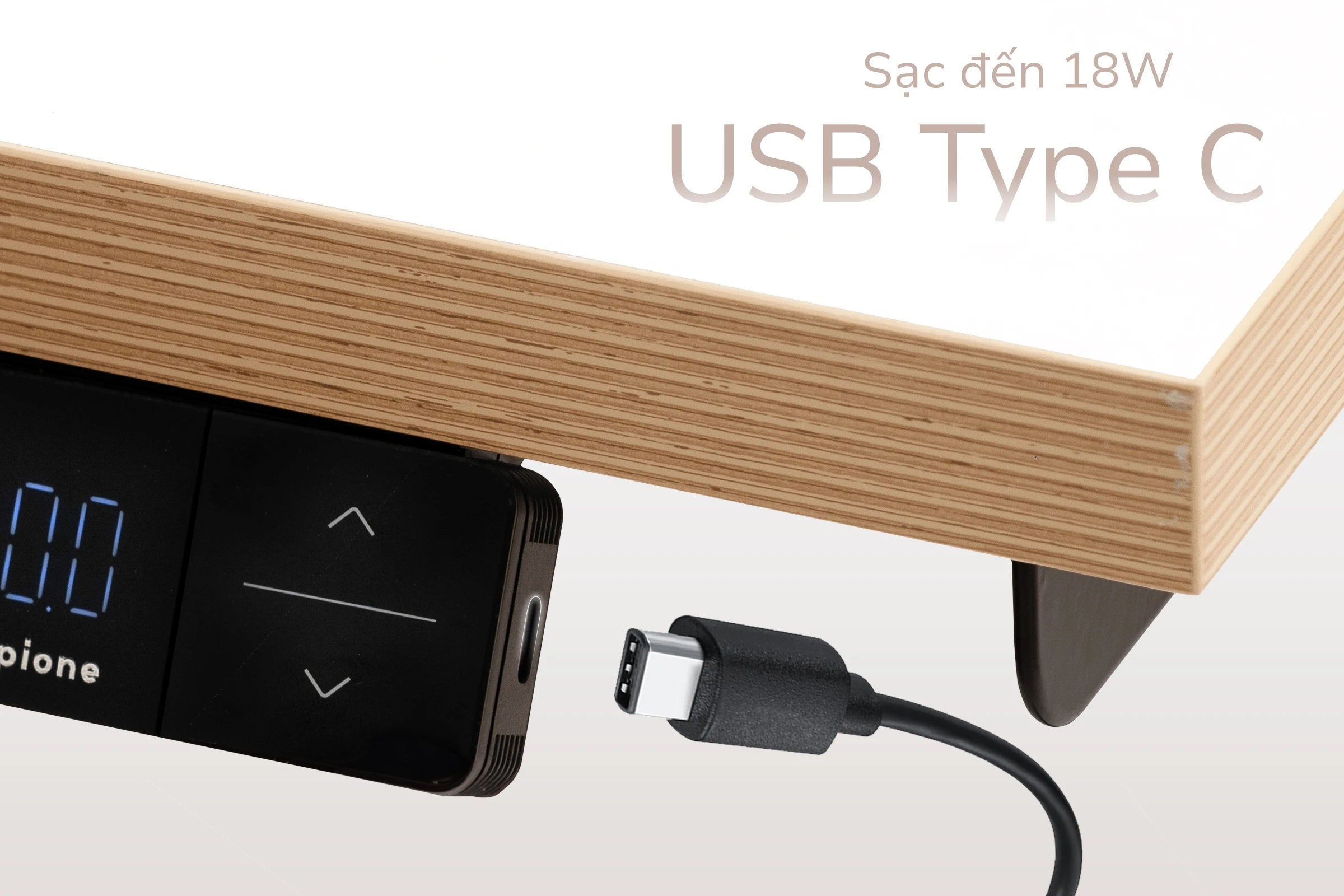 Sạc nhanh 18W SmartDesk Pro 3.0